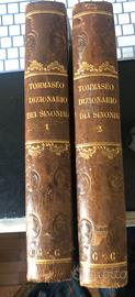 TOMMASEO NICCOLO'  DIZIONARIO DEI SINONIMI