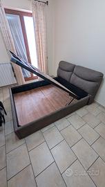 letto matrimoniale con contenitore 