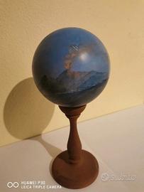 Mappamondo San Pietro (Roma) Vesuvio (Napoli)