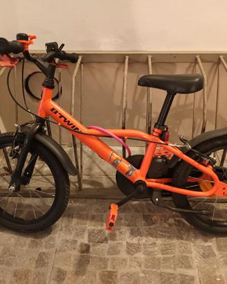 Mountain bike ruota 16" per bambino 4-6 anni
