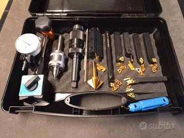 Kit TORNITURA Utensili 16mm MT2 Troncatore HSS Man