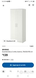 armadio guardaroba IKEA Brimnes 