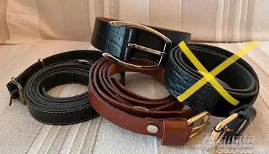 Cinture in vera pelle