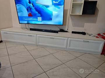 Mobile tv con cassettoni semeraro lungo 3 metri