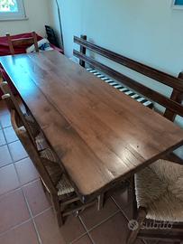 Legno Grezzo Tavolo Legno Rustico Usato Tavolo In Legno Massello