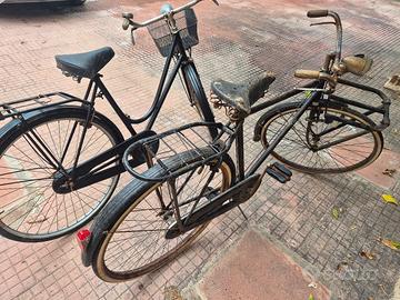 coppia di bici antiche