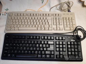 n2 tastiere PC c/cavo euro 5