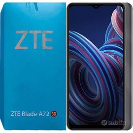 ZTE 5G BLADE A72, NUOVO, GARANZIA, RAM 6 Gb, 2 sim