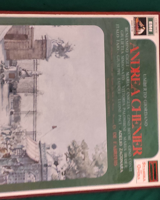 Andrea Chenier cofanetto vintage