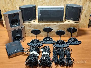 JBL SCS10 3 Diffusori + 4 Supporti Originali +Cavi