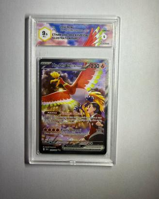 Pokémon Ho-Oh ex di Armonio 230/182 ITA GRAAD 9.5