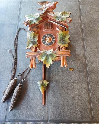 orologio cucù vintage 