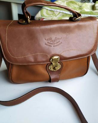 Borsa pelle anni 80/90 F.Biasia