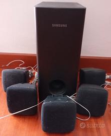 5 casse + Subwoofer
