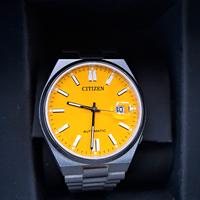 Citizen Tsuyosa 40mm quadrante Giallo