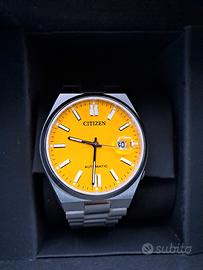 Citizen Tsuyosa 40mm quadrante Giallo