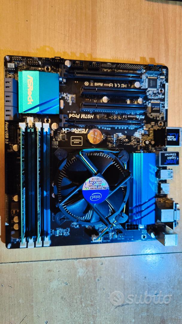 H97M Pro4・i7-4770K・DDR3 1600 16GB 4個セット