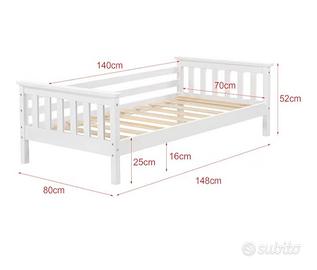 Lettino  Bambini 70 x 140