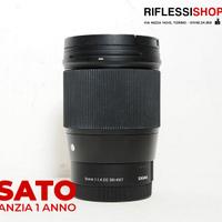 USATO SIGMA 16MM F\1.4 DC DN C - (SONY E)