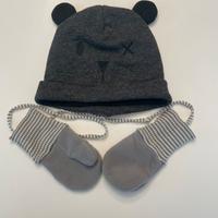 Set Cappello E Guanti Kiabi Neonato