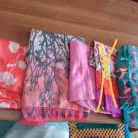set 4 foulard donna 
