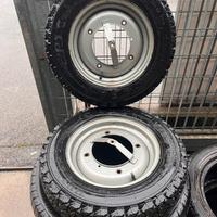 Cerchi gommati fiat 500 e 126