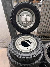 Cerchi gommati fiat 500 e 126