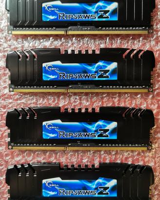 G.Skill RipjawsZ RAM DDR3 8GB CL9 2133mhz (4x2GB)