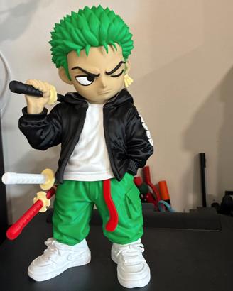 Action figure one piece roronoa zoro urban style