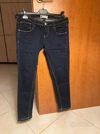 Jeans skinny blu scuro Bershka