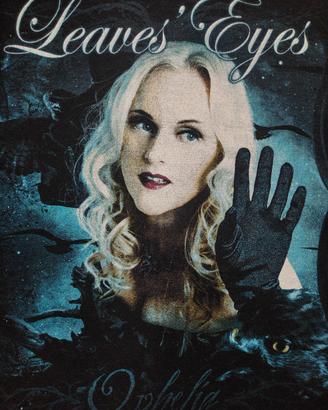 Leaves Eyes T Shirt Vintage 00s Gothic Metal Dark