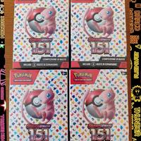 Pokemon "151" bundle da 6 pacchetti sigillati ita