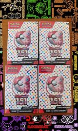 Pokemon "151" bundle da 6 pacchetti sigillati ita