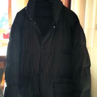 Piumino invernale marrone da uomo Corneliani