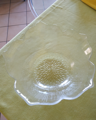 Ciotola in vetro fiore
