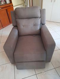 poltrona reclinabile automatica