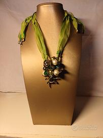 COLLANA GIOIELLO CON GRANDE PENDENTE