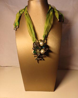COLLANA GIOIELLO CON GRANDE PENDENTE