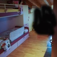 Cameretta bambina letto a castello, armadi ecc...
