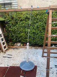 Doccia da giardino solare G.F. Sunny Style grigio