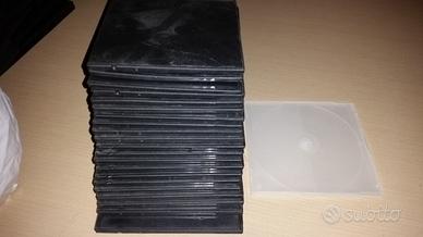 CUSTODIE VUOTE PER CD E DVD Come nuove LOTTO varie