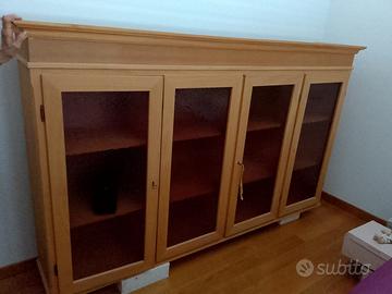 Vetrinetta legno massello non trattato naturale
