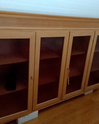 Vetrinetta legno massello non trattato naturale