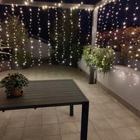 Tenda luminosa 100 LED - catena luci natale eventi