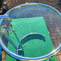 Tavolino Eileen Gray cromato