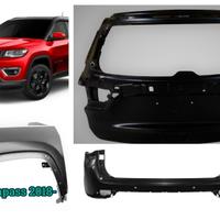 Jeep Compass cofano fanale paraurti portellone