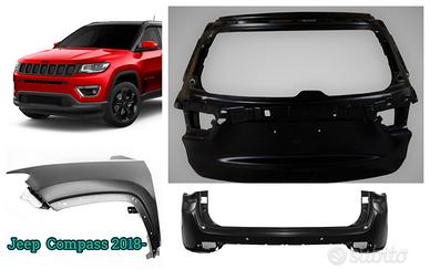 Jeep Compass cofano fanale paraurti portellone