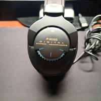 Cuffie Stereo digitali Ross nere