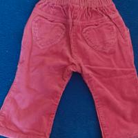 calzoni e camicia bimba