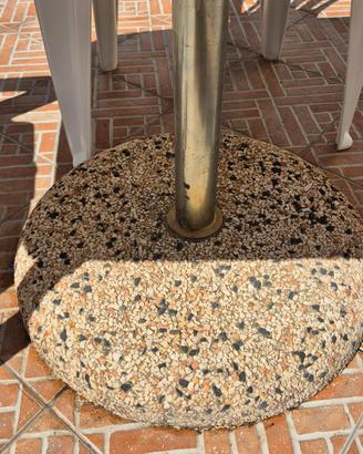 BASE PER OMBRELLONE IN PIETRA